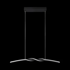 Hanglamp GINKO Metaal Mat Zwart