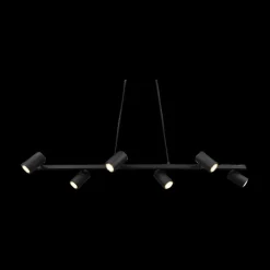 Hanglamp MARLEY 6-Delig Metaal Zwart