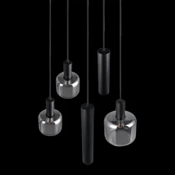 Hanglamp MATARO 5Del. Zwart