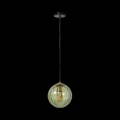 Hanglamp MONSARAZ 1Del. Glas Groen