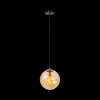 Hanglamp MONSARAZ 1Del. Glas Amber