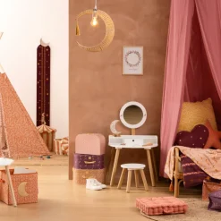 Hanglamp MOON Maan Touw Naturel