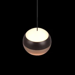 Hanglamp ORBIT 1Del. Zwart/Coffee