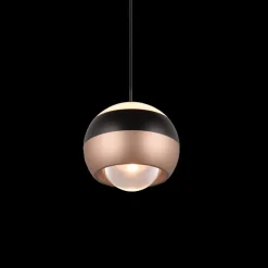 Hanglamp ORBIT 1Del. Zwart/Coffee