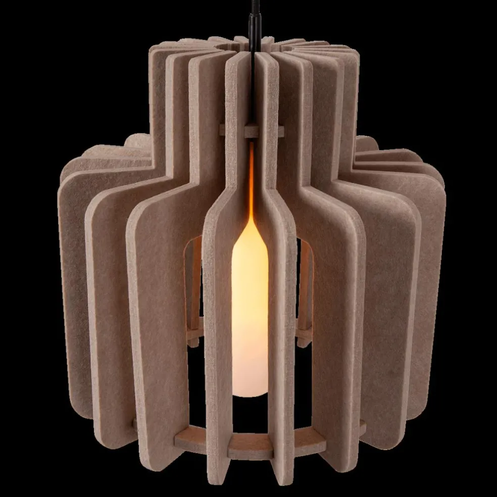 Hanglamp ROLLO 1Del. Ø40 Taupe