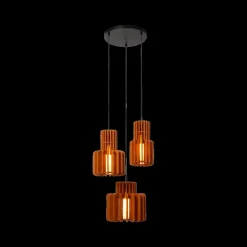 Hanglamp ROLLO 3Del. Terracotta