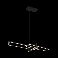 Hanglamp SALINAS Met. Mat Zwart