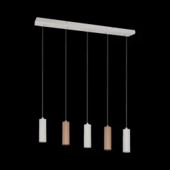 Hanglamp SOKA 5Del. Metaal Coffee