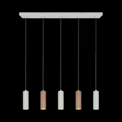 Hanglamp SOKA 5Del. Metaal Coffee