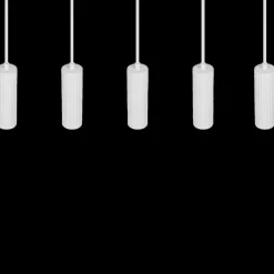 Hanglamp SOKA 5Del. Metaal Wit