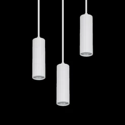 Hanglamp SOKA 3Del. Metaal Wit