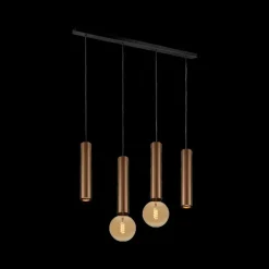 Hanglamp TABOO 4Del. Brons