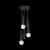 Hanglamp TABOO 5Del. Zwart