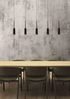 Hanglamp TUBULE Zwart