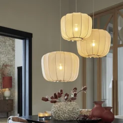 Hanglamp ZUBEDO Crème XL