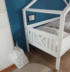 Hemelbed RAPUNZEL 90x200 Wit