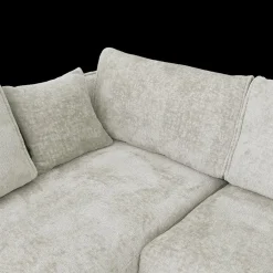 Hoeksalon ACHIEL Longchair Links Turtledove B313