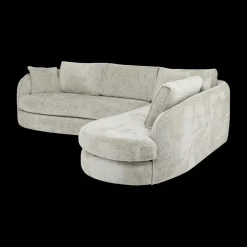 Hoeksalon ACHIEL Longchair Rechts Turtledove B313