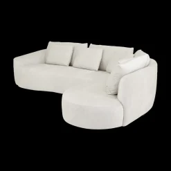 Hoeksalon ARIEL Longchair Rechts Barmon Coconut