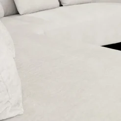 Hoeksalon ARIEL Longchair Rechts Barmon Coconut