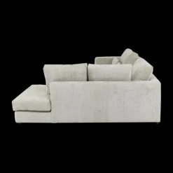 Hoeksalon ATLAS Greige Longchair Rechts B327