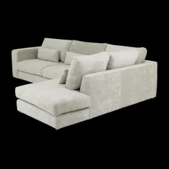 Hoeksalon ATLAS Greige Longchair Rechts B327