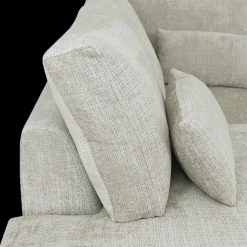 Hoeksalon ATLAS Greige Longchair Links B327