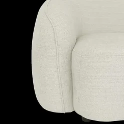 Hoeksalon AUGUST Cream Longchair Rechts B293