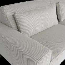 Hoeksalon BEMTHE Longchair Rechts Grijs B299