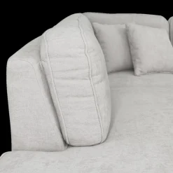 Hoeksalon CALABRIA Grijs Longchair Rechts B396