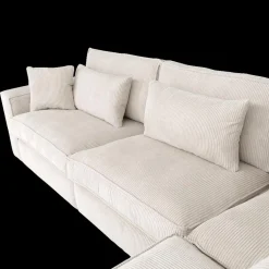 Hoeksalon CALLISTO Longchair Rechts