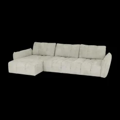 Hoeksalon CARPO Semona Greige Longchair Links B337