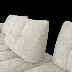 Hoeksalon CARPO Semona Greige Longchair Links B337