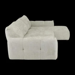 Hoeksalon CARPO Semona Greige Longchair Rechts B337