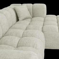 Hoeksalon CELESTE Longchair Rechts Ivory B265