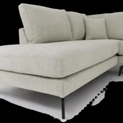 Hoeksalon CELINE Longchair Links Grijs