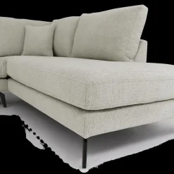 Hoeksalon CELINE Longchair Rechts Grijs