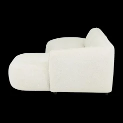 Hoeksalon CONCA Longchair Rechts Ivoor