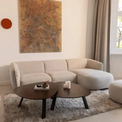 Hoeksalon CONCA Longchair Rechts Mito Naturel