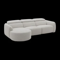 Hoeksalon CONTIGO Longchair Links Natural B270