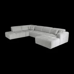 Hoeksalon CYPRUS Elek. Verstelbaar Hoek Links B380