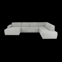 Hoeksalon DALI Longchair Links Grijs