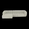 Hoeksalon DILARA Longchair Links B302 Beige