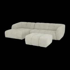 Hoeksalon DILARA Longchair Links B302 Beige