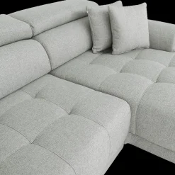 Hoeksalon FIRENZE Hoek Links Grijs