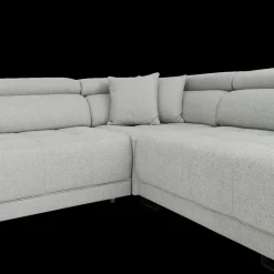 Hoeksalon FIRENZE Hoek Rechts Grijs - Elektrische diepteverstelling