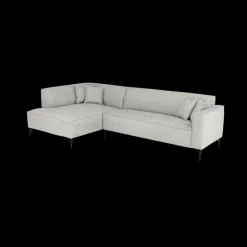 Hoeksalon FRISCO Hoek Links Fossil Grey B288