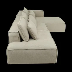 Hoeksalon GAELLE Longchair Rechts Retro Bliss B416