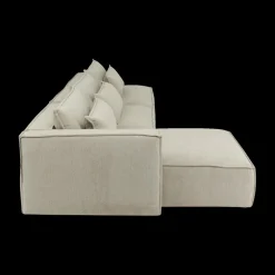 Hoeksalon GAELLE Longchair Links Retro Bliss B416