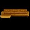 Hoeksalon GALACTICA Longchair Links Gold